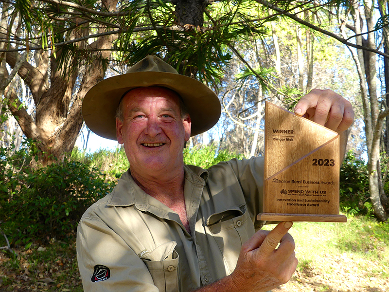 Local Business Success Ranger Nick winner Australian Rural Business Awards