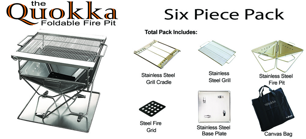 Quokka Fire Pit Flat Pack